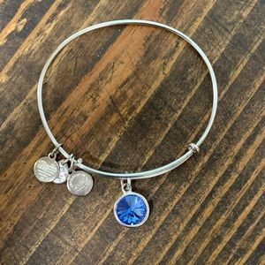 Alex & Ani September Birthstone Bangle